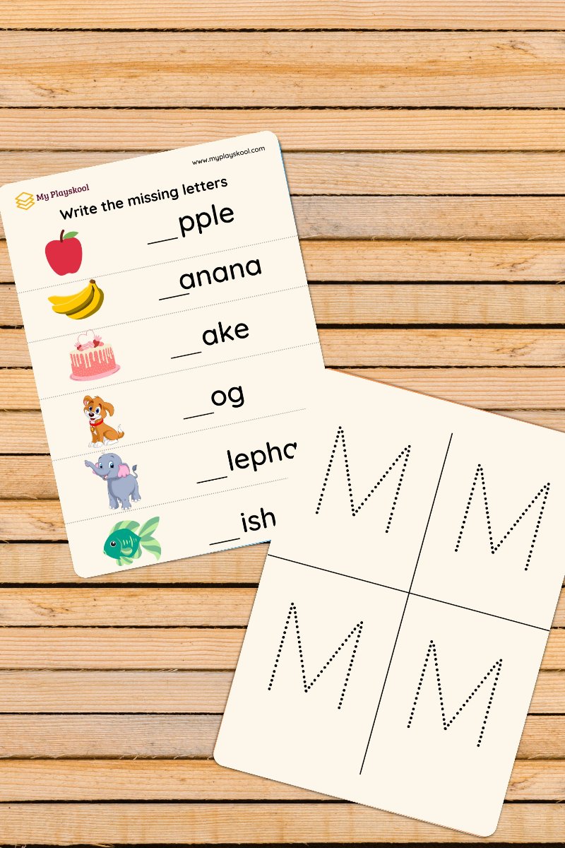 Activity Cards Tracing Cards Alphabets Flashcards