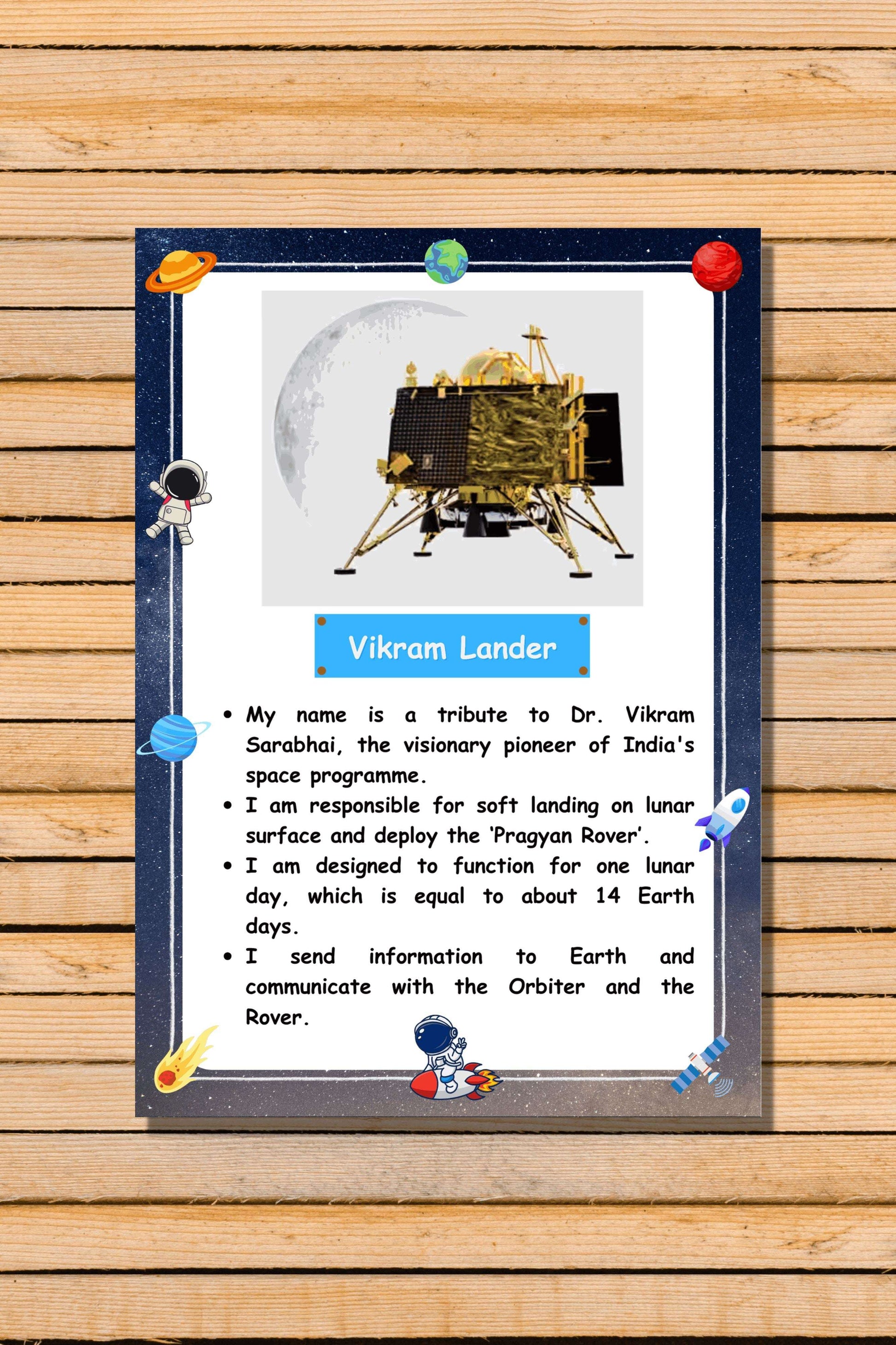 Chandrayaan-3 Flashcards