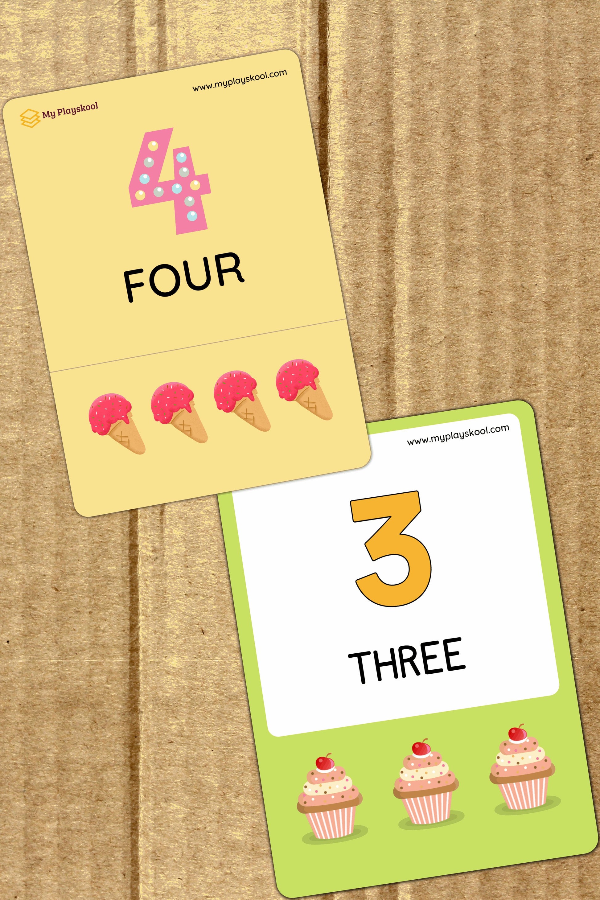 Numbers(1-20) Activity Flash cards