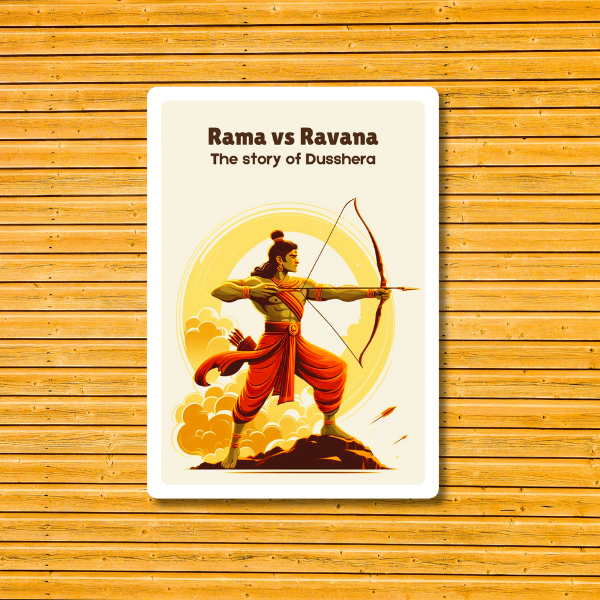 Ramayana Dusshera Diwali Story Cards